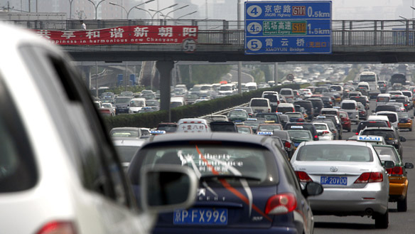 china, beijing, traffic, cars, urban planning, calgary, sustainable design, mass transit, traffic jam
